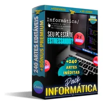 Comprar Pack Informática, +240 Artes 100% Editáveis + Bônus