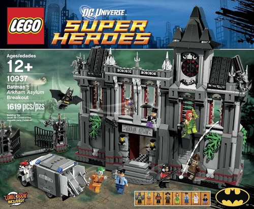 Lego Super Heroes Arkham Asylum Breakout Dc Modelo 10937