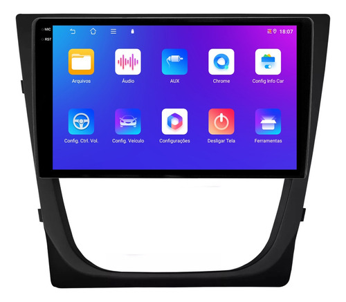 Multimidia Vw Saveiro G4 9p Android Carplay 4/64gb + Ré