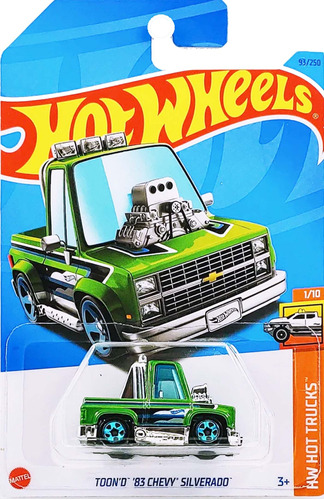 Hot Wheels Hwargento Toon'd '83 Chevy Silverado J4533 2023