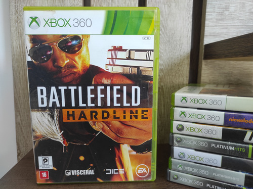Jogo Battlefield Hardline Original Xbox 360 - Midia Física (Usado)