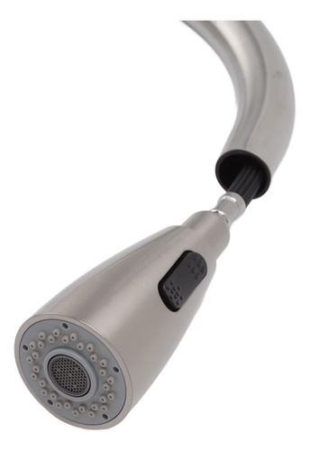 Llave Lavaplatos Flexible Monomando Griferia Niquel 2 Modos