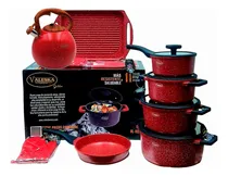 Comprar Ollas Valeska Antiadherente 12 Pcs Para Todo Tipo De Cocina