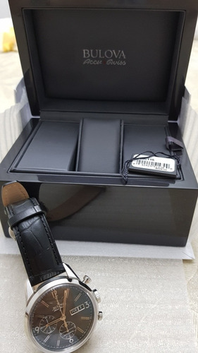 Bulova Acu Swiss Daydate 63c115