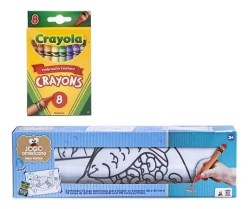 Jogo Americano Para Colorir Sereia - 1 Unidade - Rizzo Embalagens - Rizzo  Embalagens