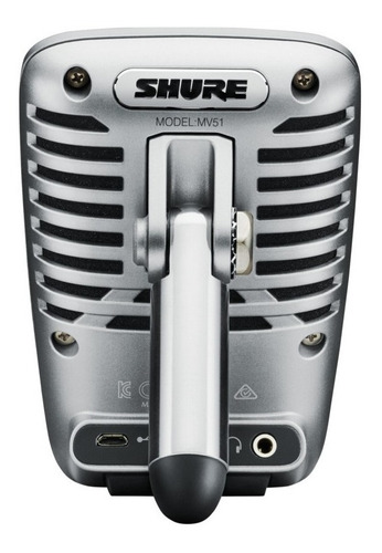 Imagen 3 de 10 de Micrófono Shure Mv51 Condensador