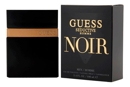 Guess Seductive Homme Noir Edt 100ml Silk Perfumes Original