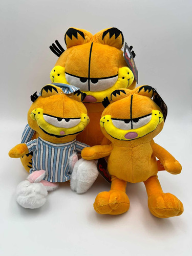 Peluche Garfield 40 Cm Original Gran Phi Phi Felpa En Pijama