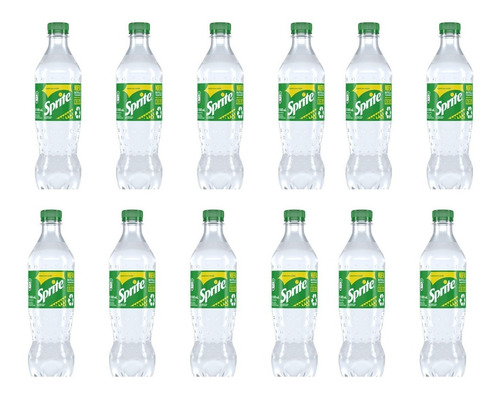 Sprite Botella 500ml Pack X12 Gaseosa Zetta Bebidas