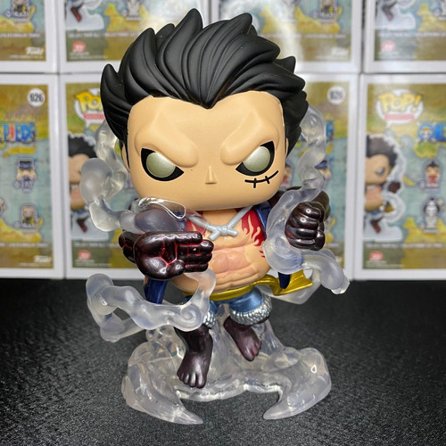 Funko Pop One Piece Monkey Luffy Gear Metallic Exclusivo Envio Gratis