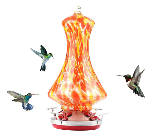 Hw Greatway Intl Glass Hummingbird Feeders Para Colgantes Al