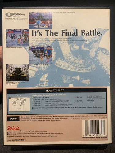 Sengoku Neo Geo Aes (Usado)