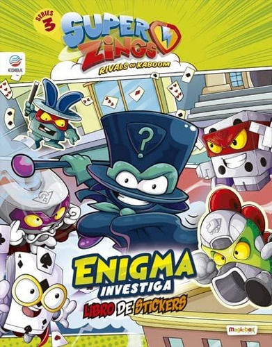 Libro De Stickers Superzings Series 3 - España