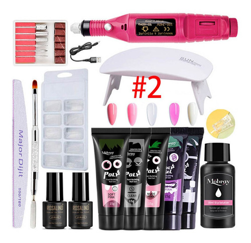 Uñas Set Uv Led Secador De La Lámpara Esmalte De Uñas Gel