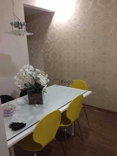 Apartamento 3 Dorm, 1 Suite, 1 Vaga E Todo Planejado - Ap1040