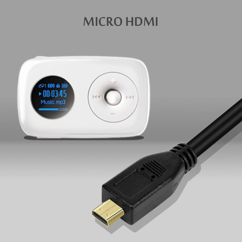 Ucec 11.81  / 30 Cm En Espiral Micro Hdmi Un Cable Hdmi Comp