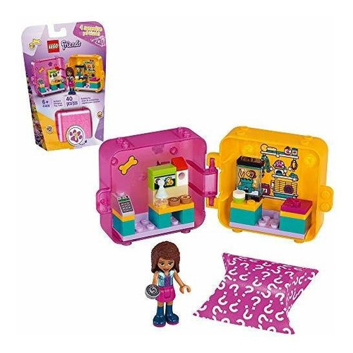 Edificio Lego Friends Andreas Shopping Play Cube 41405