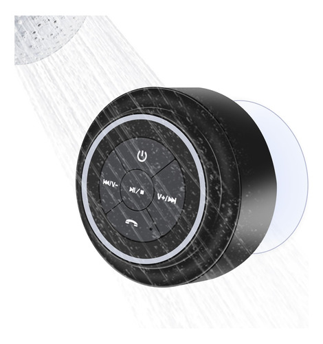 Altavoz Ducha Bluetooth Impermeable Portátil Inalámbrico Pis