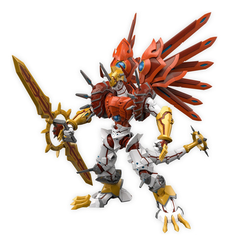 Digimon Figura Plamo Shinegreymon Armable De Bandai