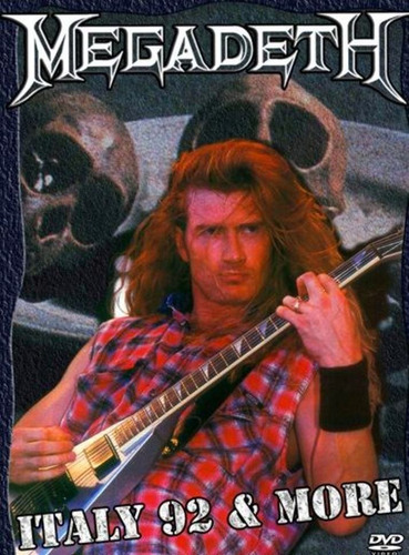 Megadeth: Live In Italy, Reggio Emilia 1992 (dvd + Cd)