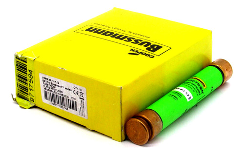 New 10 Count Cooper Bussmann Frs-r-1-1/2 Fuses Frsr112 Vvd