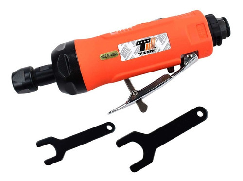 Rectificador Neumático Triumph 35061 90 Psi 1/4 PuLG Color Naranja/Negro