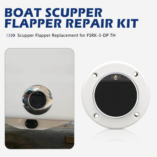 Doufuhua Scupper Flapper Repuesto Para Fsrk-3-dp Th Mar-ine