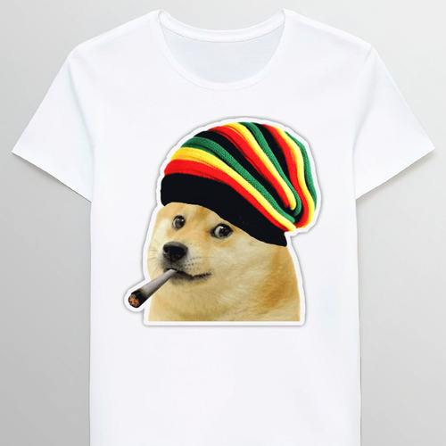 Remera Doge Meme Mith Cigar Shiba Inu Chilling 97197918