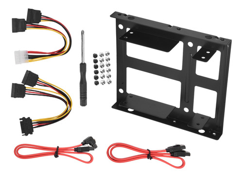 Soporte De Montaje Para Disco Duro Interno Dual Ssd De 3,5 A