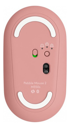 Mouse Inalámbrico Logitech Pebble 2 M350s Bluetooth Rosa