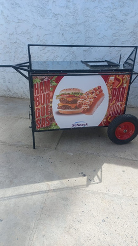 Carrito De Panchos Y Hamburguesas