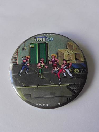 5 Pines Prendedores Double Dragon Videojuego Arcade Años 80