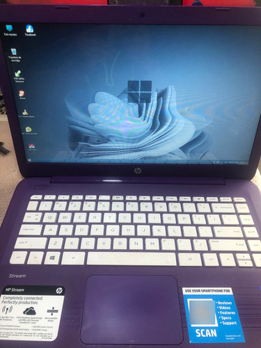 Hp 14-cb113wm Celeron 4gb Ram 32gb Ssd Morado