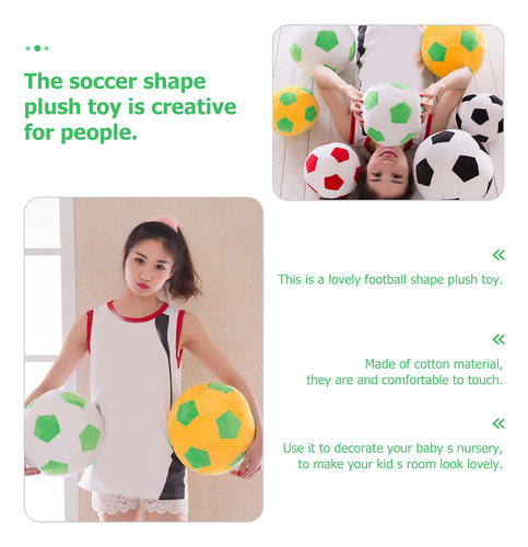 Peluche De Fútbol, Adorable Modelo De Fútbol, Juguete De Pel