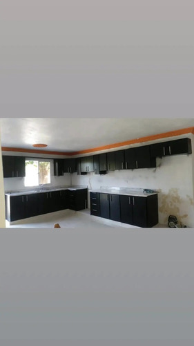 Cocina Moderna En Negro