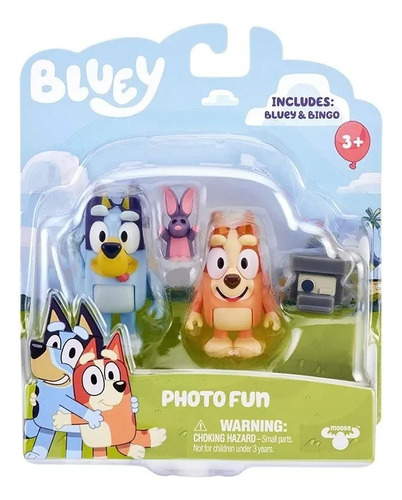  Bluey Figuras Articuladas X 2   