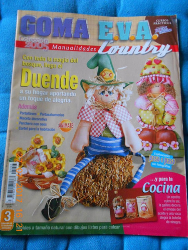 Revista Fasciculo N°3 Goma Eva Country J. Rubicce - 2005