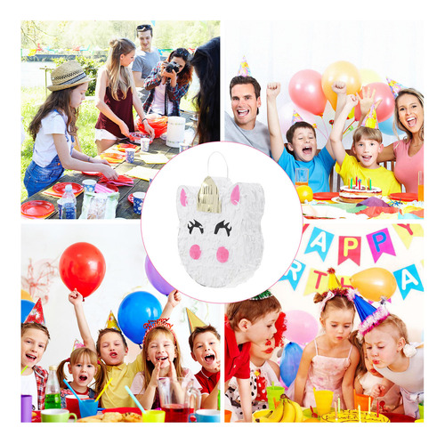 Fiesta Infantil Piñata Smashing Toy Unicorns Piñata Playthin