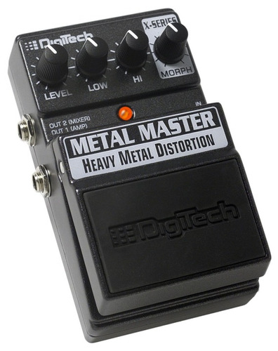 Pedal De Efecto Digitech Metal Master Xxm Color Negro