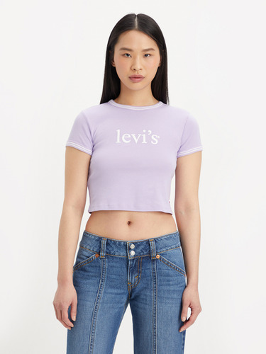 Polera Mujer Levis Graphic Tee Morada Levis A3523-0035