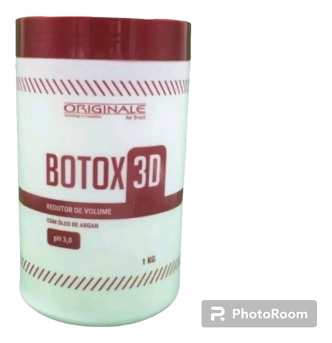 Botox 3d Redutor Volume C/óleo Marroquino Argan 1kg