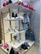 Comprar Estantería Mobiliario Exhibidor Ropa Tienda Percheros Rack