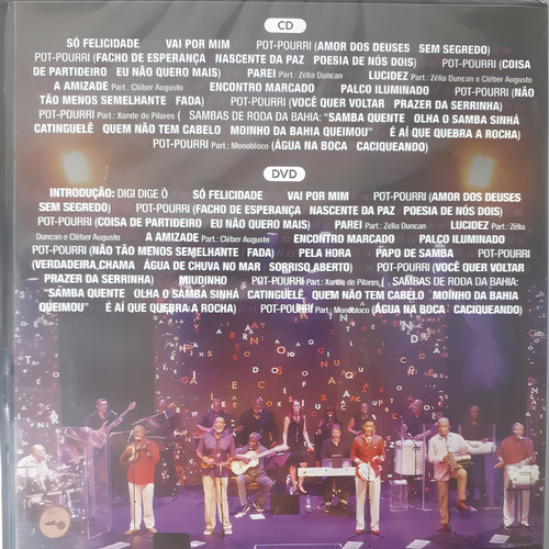 Dvd-fundo De Quintal -40 Anos No Circo Voador Cd +dvd