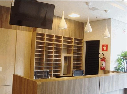 Imagem 5 de 10 de Sala Comercial Para Venda Em Santo André, Bairro Jardim, 3 Banheiros, 3 Vagas - Sa100_2-228629