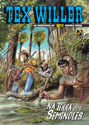 Tex Willer Nº 20: Na terra dos Seminoles, de Boselli, Mauro. Série Tex Willer (20), vol. 20. Editora Edições Mythos Eireli,Sergio Bonelli Editore, capa mole em português, 2020