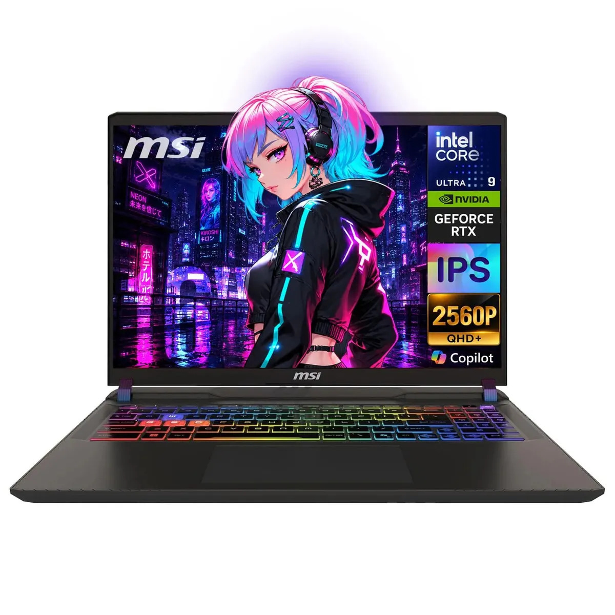 Foto do produto: Notebook Gamer MSI Vector 16 HX AI com Intel Core Ultra 9, RTX 5080 e 16" QHD+