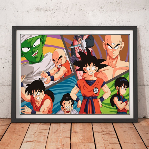 Cuadro Anime - Dragon Ball - Todos Los Personajes