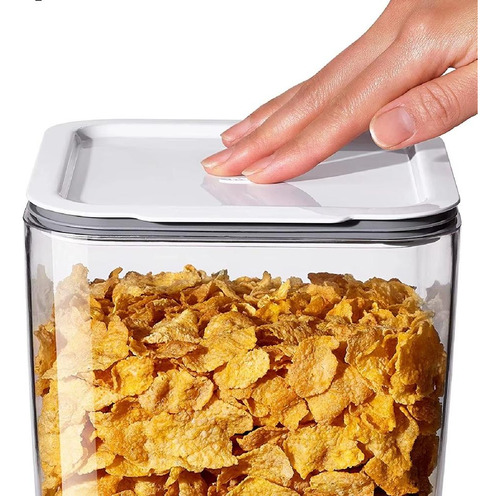 Porta Cereais Automático 5,5l De Mesa Hermético Sucrilhos