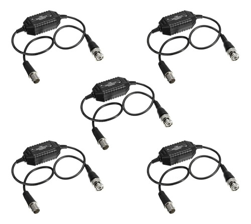 Eversecu 5 Pack Video Ground Loop Isolator Balun Bnc Macho A