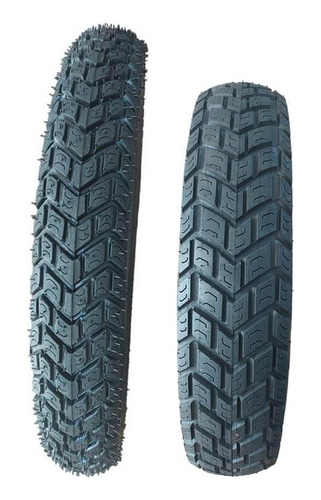 Pneu 90/90-19 E 110/90-17 Moto Nxr 150 Esd 2005 Peneu Novo